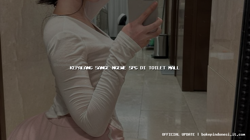 kepalang sange ngewe spg di toilet mall