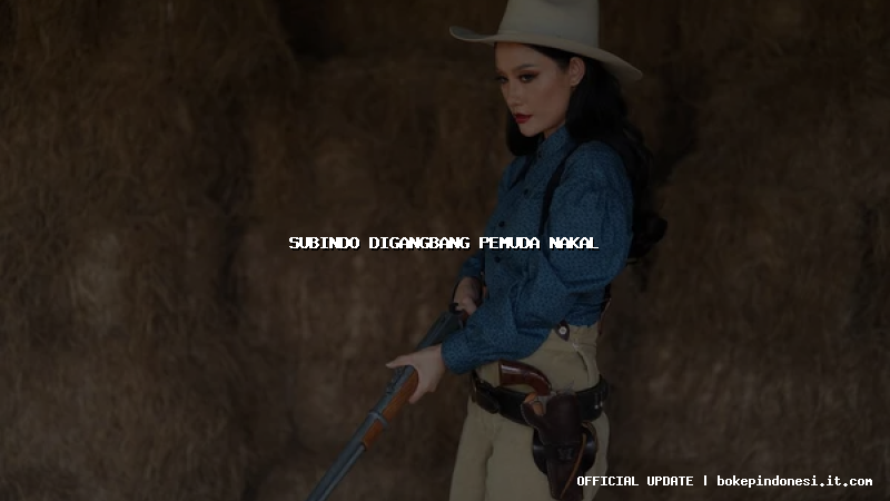 subindo digangbang pemuda nakal