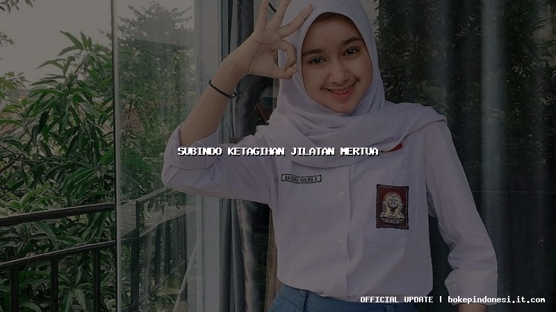 subindo ketagihan jilatan mertua