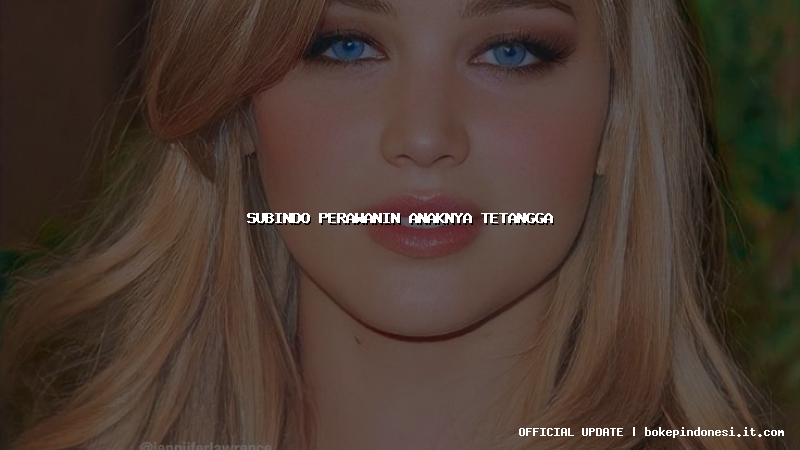 subindo perawanin anaknya tetangga